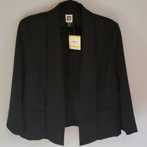 Anne Kline - Drape Lapel Blazer New w/tags